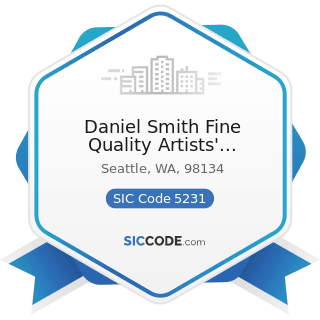 Daniel Smith Fine Quality Artists' Materials - SIC Code 5231 - Paint, Glass, and Wallpaper Stores