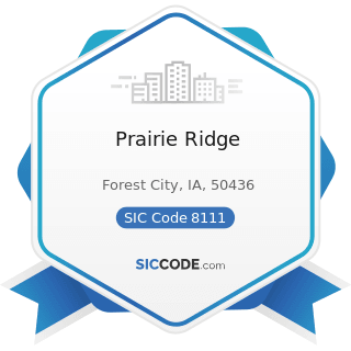 Prairie Ridge - SIC Code 8111 - Legal Services