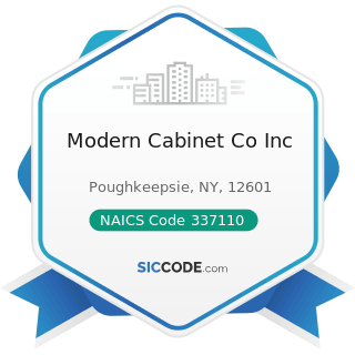 Modern Cabinet Co Inc - NAICS Code 337110 - Wood Kitchen Cabinet and Countertop Manufacturing