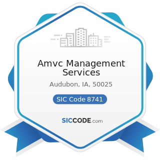 Amvc Management Services - SIC Code 8741 - Management Services