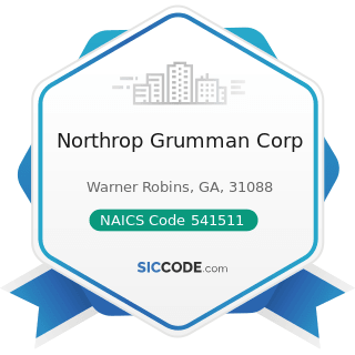 Northrop Grumman Corp - NAICS Code 541511 - Custom Computer Programming Services