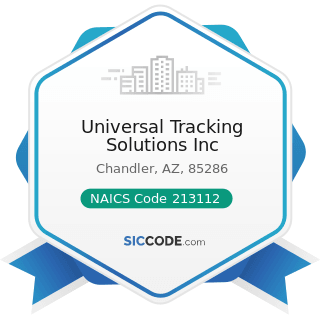 Universal Tracking Solutions Inc - NAICS Code 213112 - Support Activities for Oil and Gas...