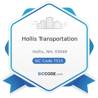 Hollis Transportation - SIC Code 7515 - Passenger Car Leasing