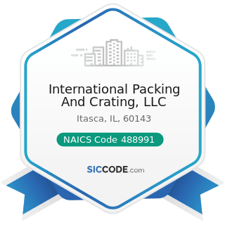 International Packing And Crating, LLC - NAICS Code 488991 - Packing and Crating