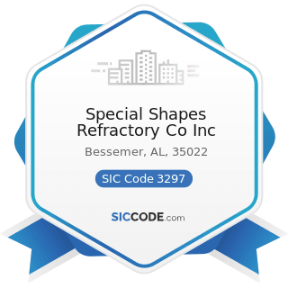 Special Shapes Refractory Co Inc - SIC Code 3297 - Nonclay Refractories