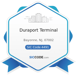Duraport Terminal - SIC Code 4491 - Marine Cargo Handling