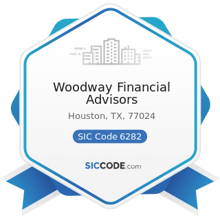 Woodway Financial Advisors - SIC Code 6282 - Investment Advice