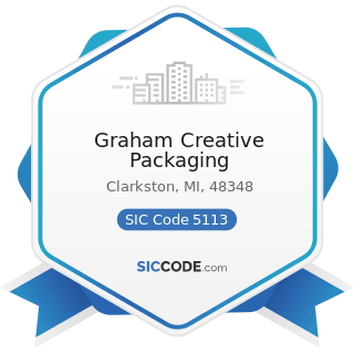 Graham Creative Packaging - SIC Code 5113 - Industrial and Personal Service Paper