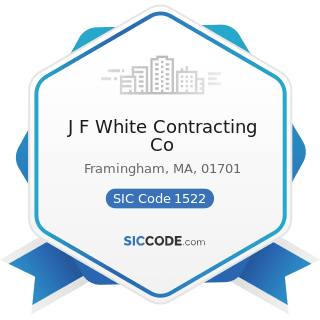 J F White Contracting Co - SIC Code 1522 - General Contractors-Residential Buildings, other than...