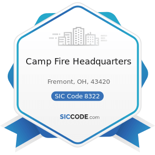 Camp Fire Headquarters - SIC Code 8322 - Individual and Family Social Services