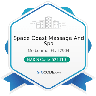 Space Coast Massage And Spa - NAICS Code 621310 - Offices of Chiropractors