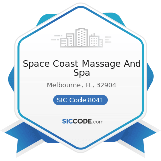 Space Coast Massage And Spa - SIC Code 8041 - Offices and Clinics of Chiropractors