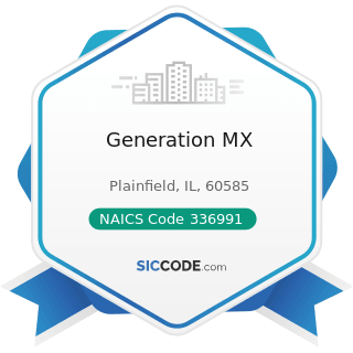 Generation MX - NAICS Code 336991 - Motorcycle, Bicycle, and Parts Manufacturing