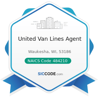 United Van Lines Agent - NAICS Code 484210 - Used Household and Office Goods Moving