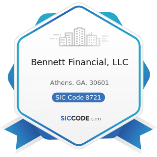 Bennett Financial, LLC - SIC Code 8721 - Accounting, Auditing, and Bookkeeping Services