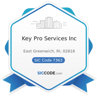 Key Pro Services Inc - SIC Code 7363 - Help Supply Services