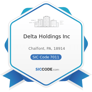 Delta Holdings Inc - SIC Code 7011 - Hotels and Motels