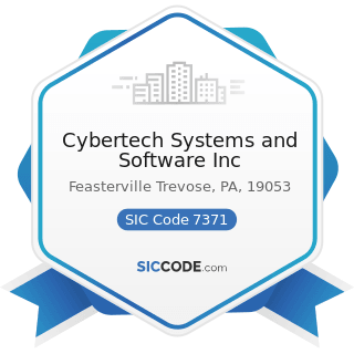 Cybertech Systems and Software Inc - SIC Code 7371 - Computer Programming Services
