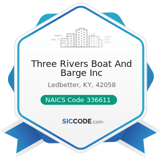 Three Rivers Boat And Barge Inc - NAICS Code 336611 - Ship Building and Repairing