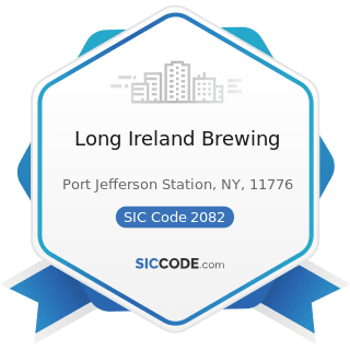 Long Ireland Brewing - SIC Code 2082 - Malt Beverages