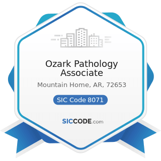 Ozark Pathology Associate - SIC Code 8071 - Medical Laboratories