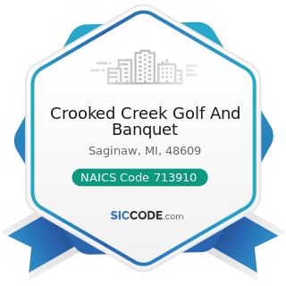 Crooked Creek Golf And Banquet - NAICS Code 713910 - Golf Courses and Country Clubs
