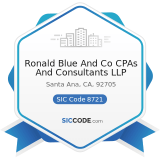 Ronald Blue And Co CPAs And Consultants LLP - SIC Code 8721 - Accounting, Auditing, and...