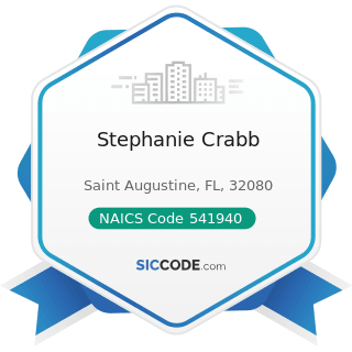 Stephanie Crabb - NAICS Code 541940 - Veterinary Services
