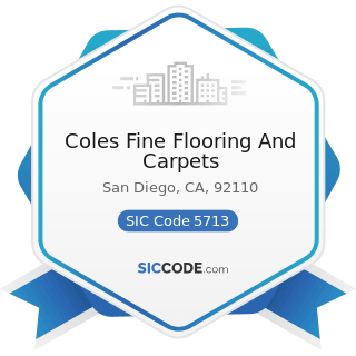 Coles Fine Flooring And Carpets - SIC Code 5713 - Floor Covering Stores