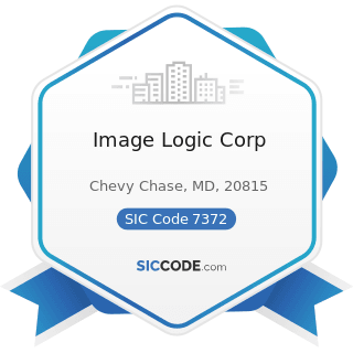 Image Logic Corp - SIC Code 7372 - Prepackaged Software