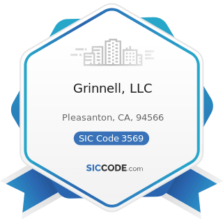 Grinnell, LLC - SIC Code 3569 - General Industrial Machinery and Equipment, Not Elsewhere...